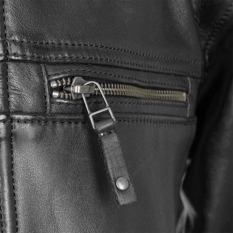 Oxford Route 73 2.0 Zwart Leren Motorjack