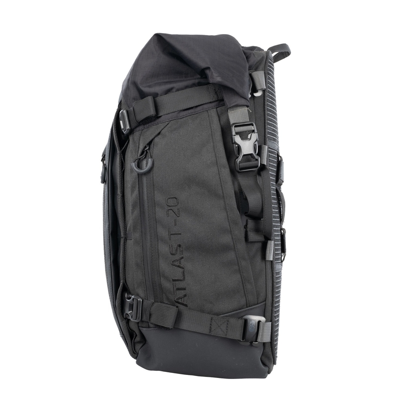 Oxford Atlas T-20 Advanced Tourpack 20 l passagierszadeltas zwart