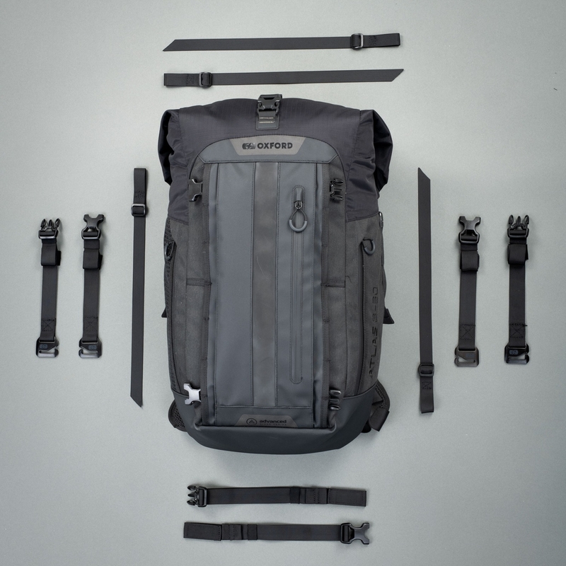 Motorrugzak Oxford Atlas B-20 Advanced Backpack 20 l zwart