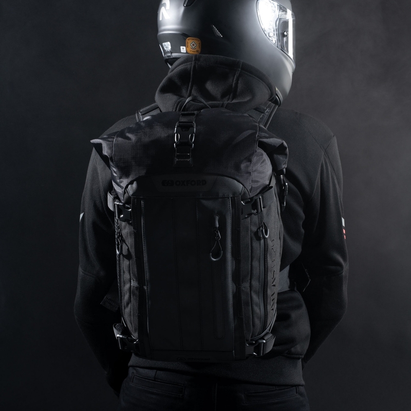 Motorrugzak Oxford Atlas B-20 Advanced Backpack 20 l grijs