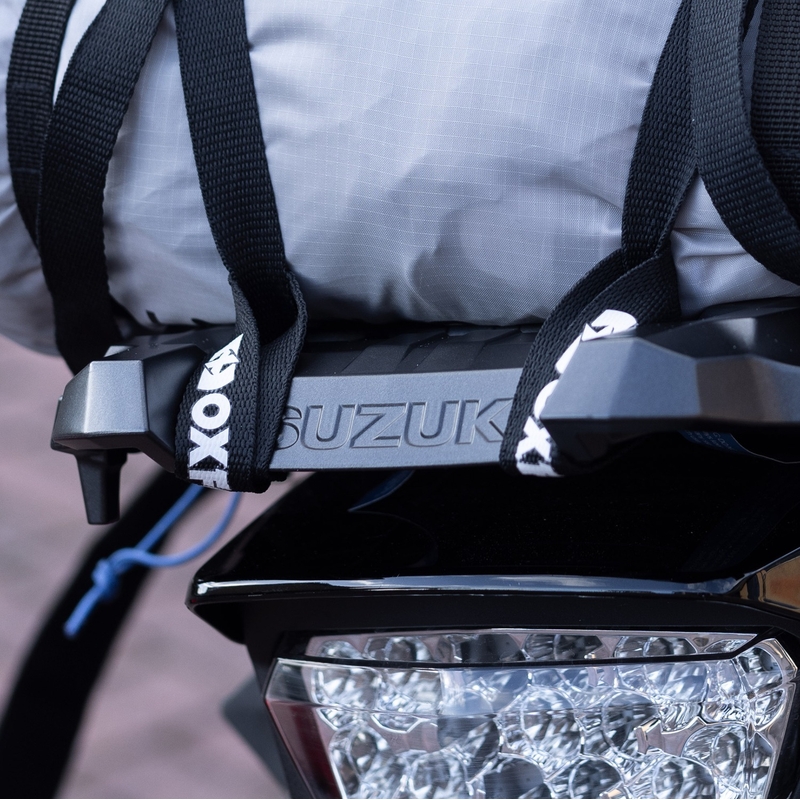 Oxford Atlas B-Clip bagageriemen 2 stuks zwart 17 mm x 1,2 m