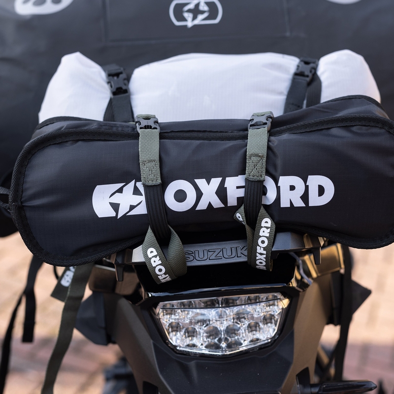 Oxford Atlas B-Clip bagageriemen 2 stuks groen 17 mm x 1,2 m