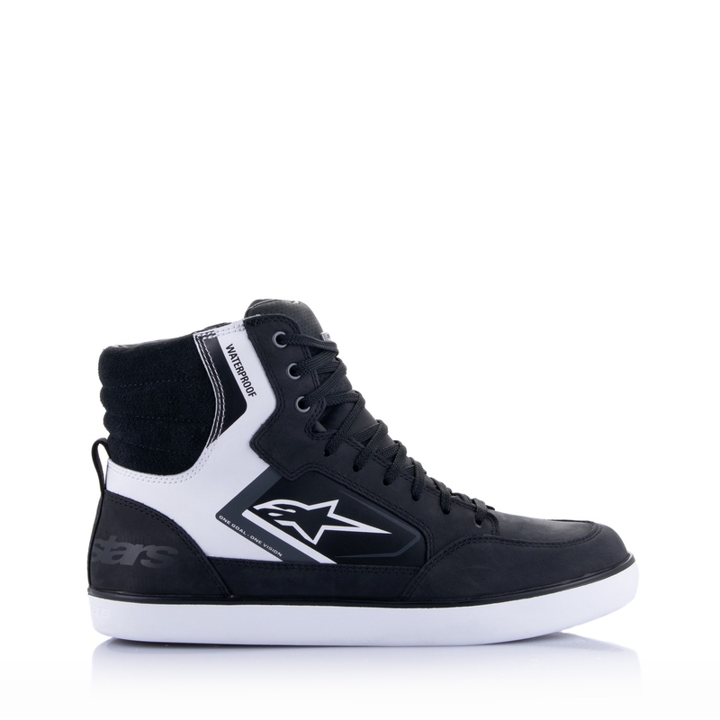 Alpinestars J-6 Waterdichte motorlaarzen zwart-wit