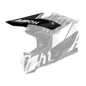 Helmvizier voor Airoh Twist 3 Thunder zwart/wit glanzend