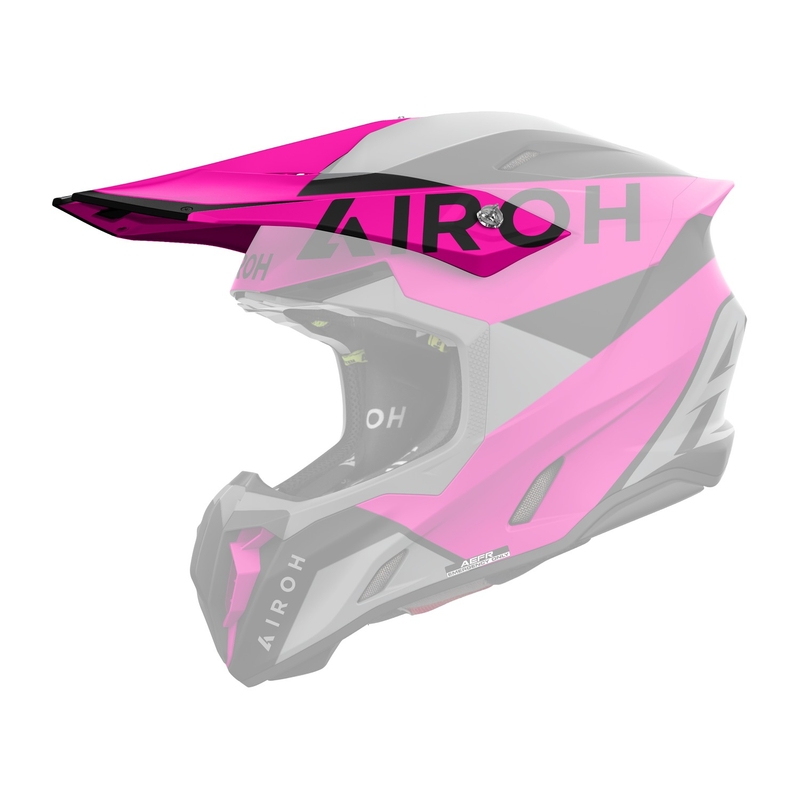 Helmvizier voor Airoh Twist 3 King roze mat