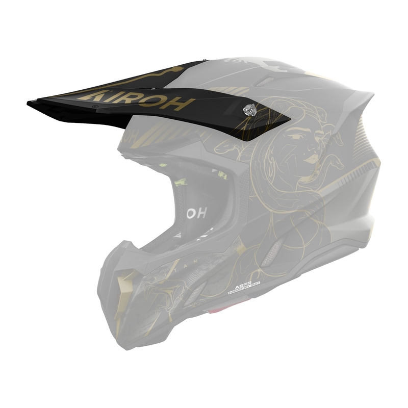 Helmvizier Airoh Twist 3 Titan mat