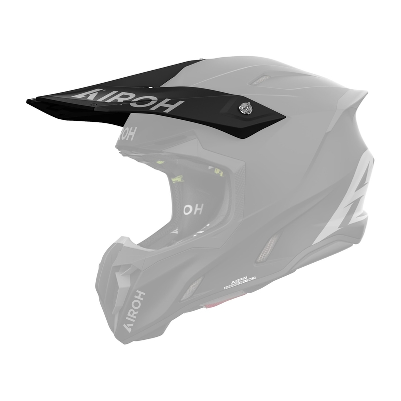 Helmvizier voor Airoh Twist 3 Kleur zwart mat