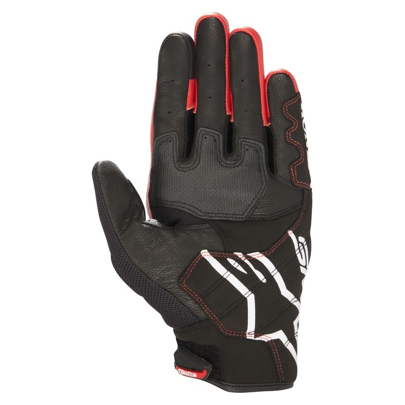 Alpinestars SMX-2 Air Carbon Honda Motorfiets Handschoenen Collectie Zwart en Rood