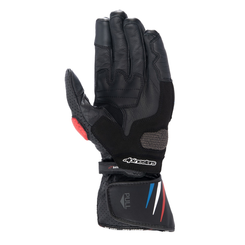 Alpinestars SP-8 Honda motorhandschoenen zwart-rood-blauw