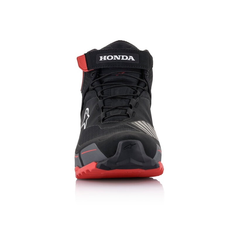 Alpinestars CR-X Drystar Honda Collectie zwart-rood-grijs motorlaarzen