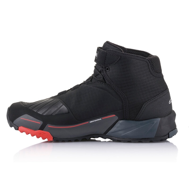 Alpinestars CR-X Drystar Honda Collectie zwart-rood-grijs motorlaarzen