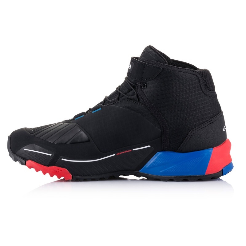 Alpinestars CR-X Drystar Honda Collectie Zwart-Rood-Blauw Motorfiets Laarzen