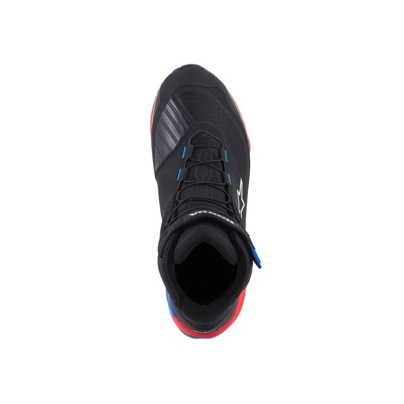 Alpinestars CR-X Drystar Honda Collectie Zwart-Rood-Blauw Motorfiets Laarzen