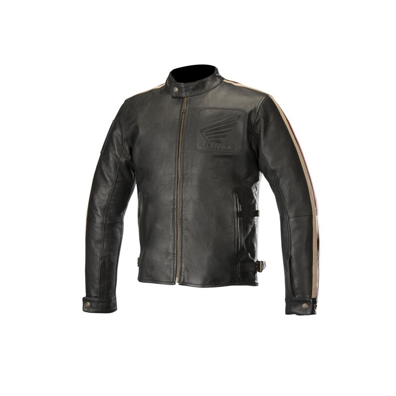 Alpinestars Charlie Honda Motorjas Collectie zwart-crème-rood