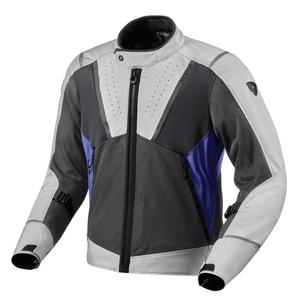 Revit Airwave 4 lichtgrijs-blauwe motorjas