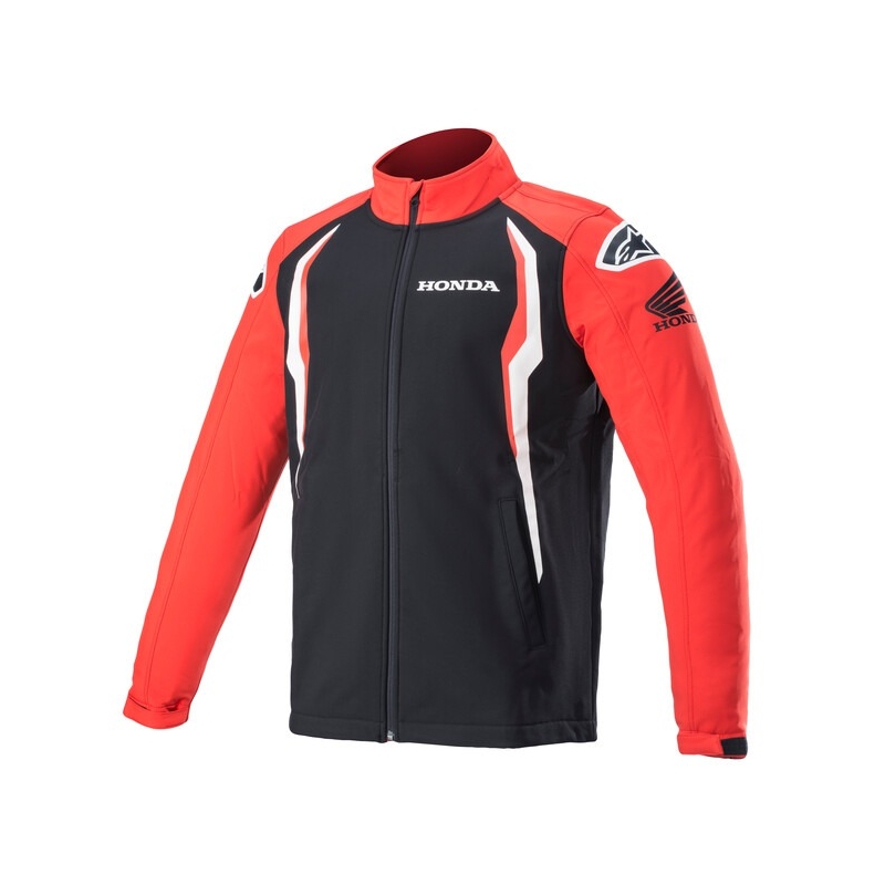 Alpinestars Honda rood en zwart motorjack