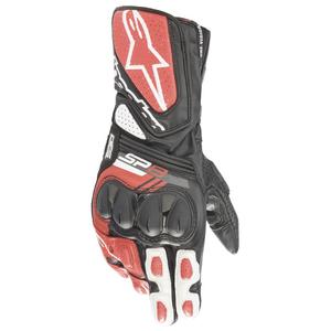 Alpinestars SP-8 motorhandschoenen zwart-wit-rood