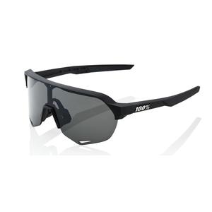 Zonnebril 100% - USA S2 zwart met rookglas