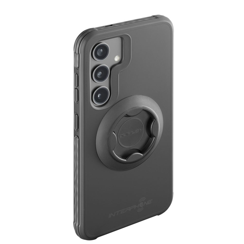 Beschermhoes Interphone QUIKLOX Tetraforce voor Samsung Galaxy S24 Ultra zwart