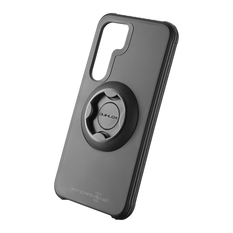 Beschermhoes Interphone QUIKLOX Tetraforce voor Samsung Galaxy S24 Plus zwart