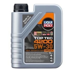 LIQUI MOLY Top Tec 4200 5W-30 Nieuwe generatie 1 l synthetische motorolie