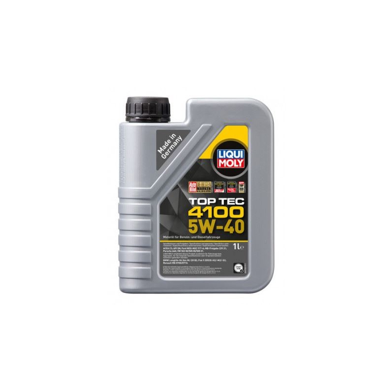 LIQUI MOLY Top Tec 4100 5W-40 synthetische motorolie 1 l