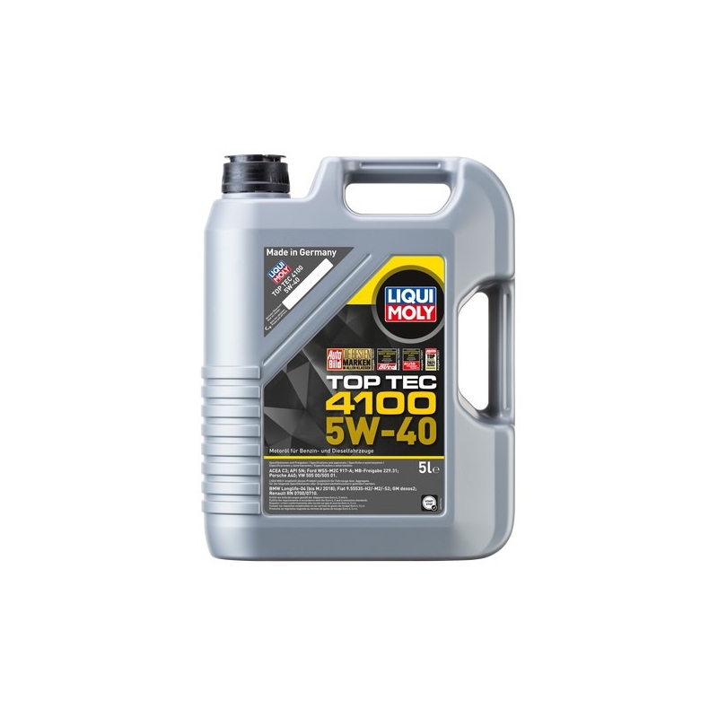 LIQUI MOLY Top Tec 4100 5W-40 5 l synthetische motorolie