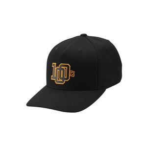 100% Varsity Snapback Cap Zwart