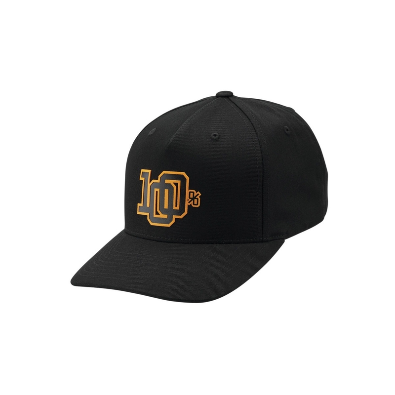 100% Varsity Snapback Cap Zwart