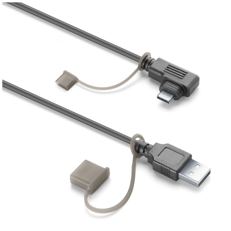 Voedingskabel voor Interphone Ridesync USB-C/USB-A