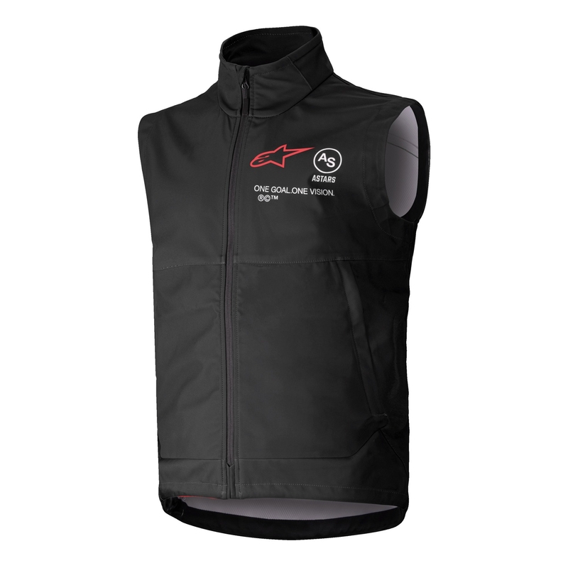 Alpinestars Techstar kinder softshell vest zwart