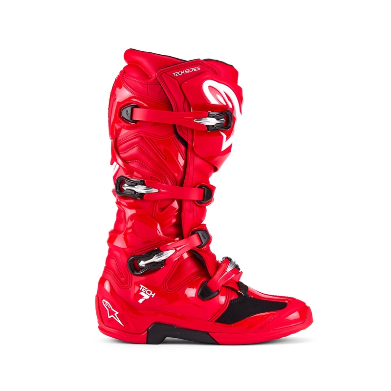 Alpinestars Tech 7 motorlaarzen rood