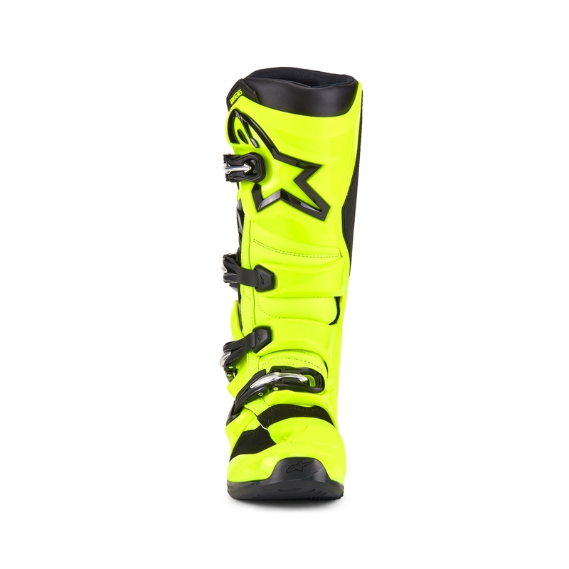 Alpinestars Tech 7 motorlaarzen fluo geel-zwart