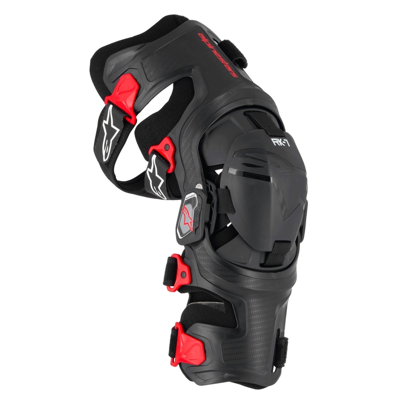 Kniebraces Alpinestars RK-7 Plasma zwart-rood 2025