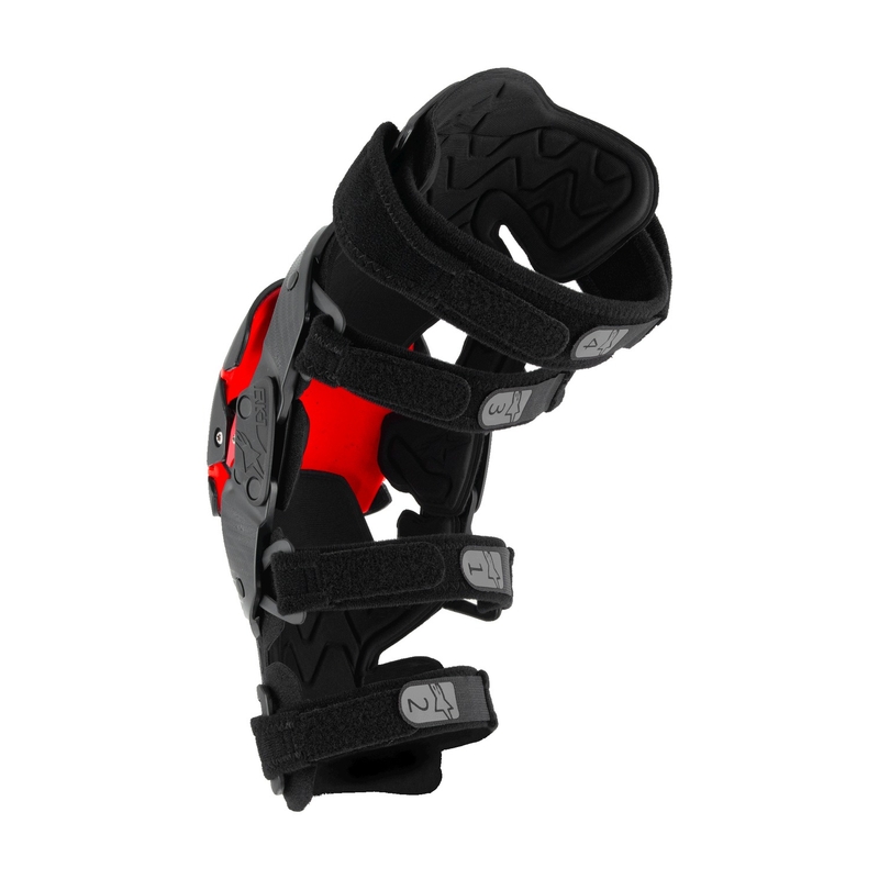 Alpinestars RK-1 Plasma kniebraces zwart-rood