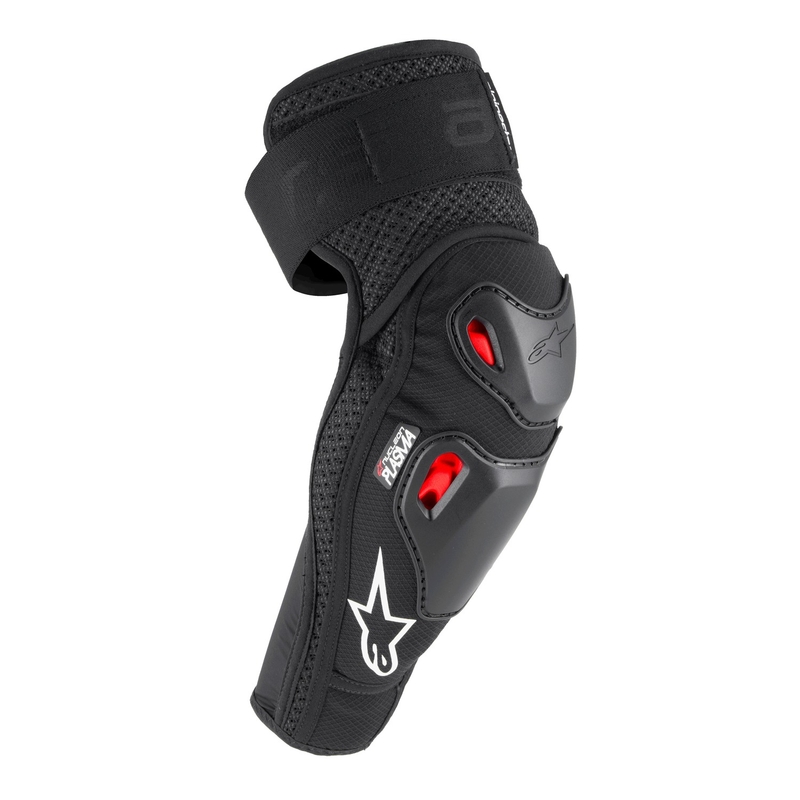 Alpinestars Bionic Pro Plasma elleboogbeschermers zwart-rood-wit