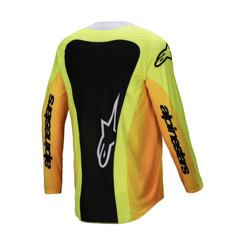 Alpinestars Techstar Melt Motocross Trui geel en zwart