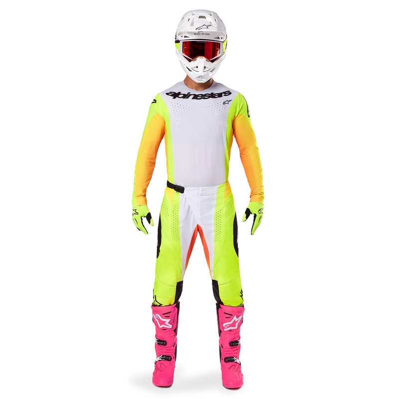 Alpinestars Techstar Melt Motocross Trui geel en zwart