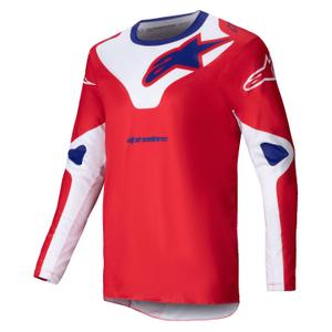 Alpinestars Racer Veil motorcross trui rood en wit