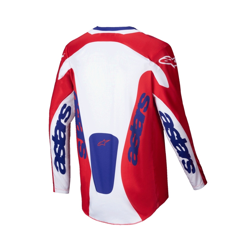 Alpinestars Racer Veil motorcross trui rood en wit