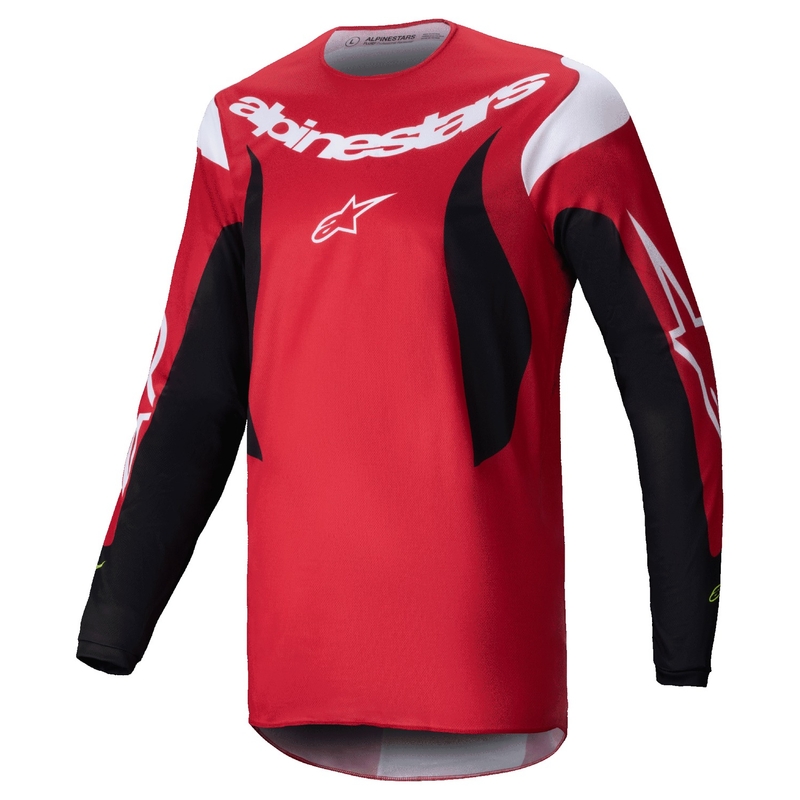 Alpinestars Fluid Haul motorcross trui rood en zwart