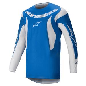 Alpinestars Fluid Haul motorcross trui blauw en wit