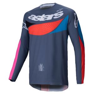 Alpinestars Techstar Dreem motorcross trui grijs-multicolor