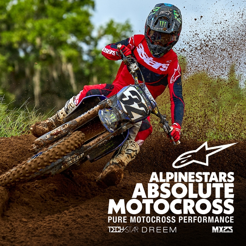 Alpinestars Techstar Dreem motorcross trui rood en zwart
