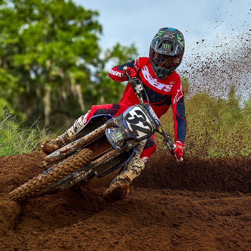 Alpinestars Techstar Dreem motorcross trui rood en zwart