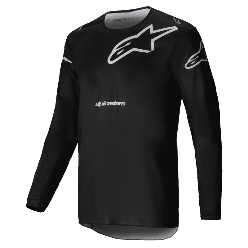 Alpinestars Racer Graphite motorcross trui zwart en grijs