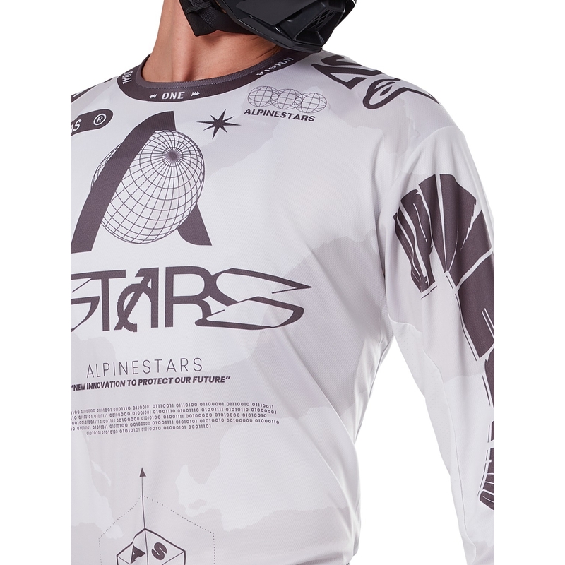 Alpinestars Racer Hollow licht camo-bruin motocrosstrui