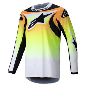 Alpinestars Fluid Wurx Motocross Trui geel en zwart