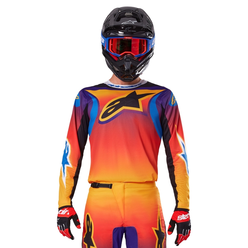 Alpinestars Fluid Wurx Multicolor Motorcross Trui