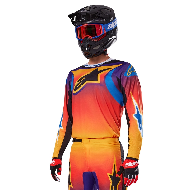 Alpinestars Fluid Wurx Multicolor Motorcross Trui